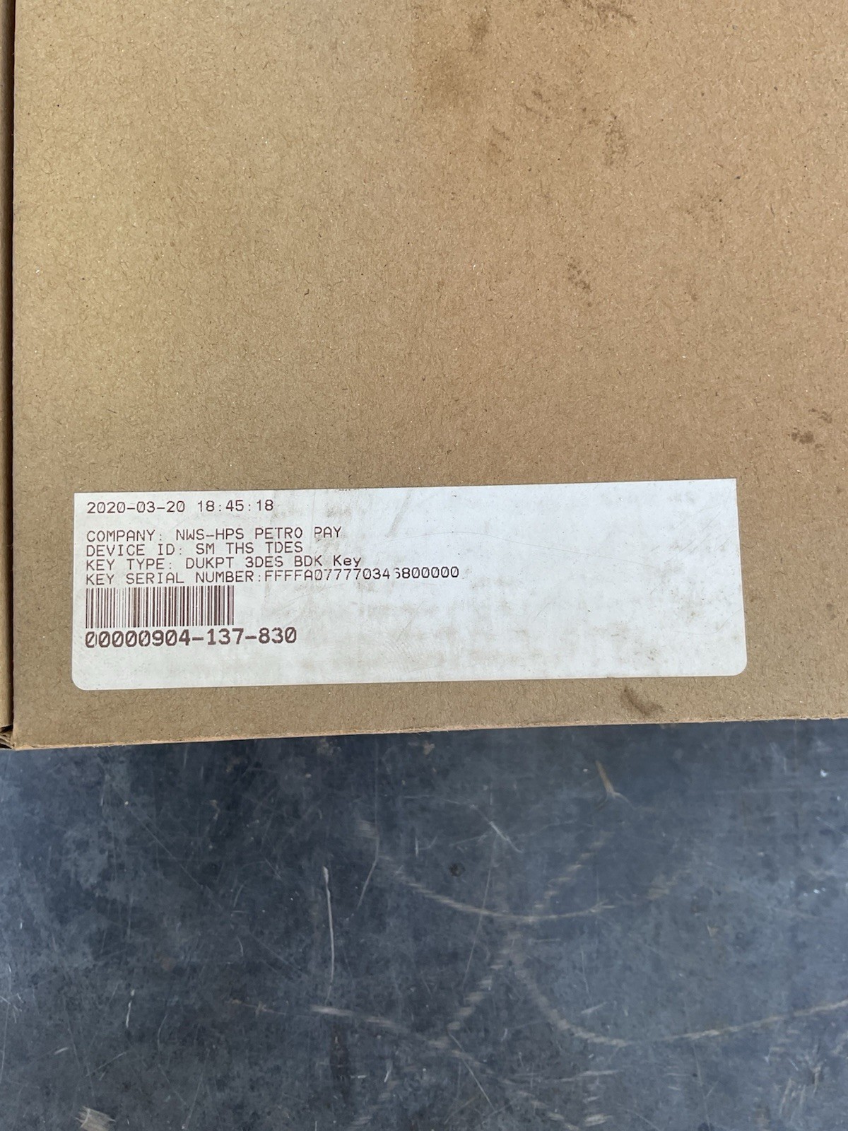 VeriFone VX 520 CTLS M252-653-AD-NAA-3