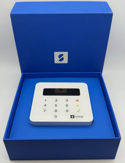SumUp Plus Card Reader, Bluetooth – NFC RFID Credit Card Reader for Smartphone