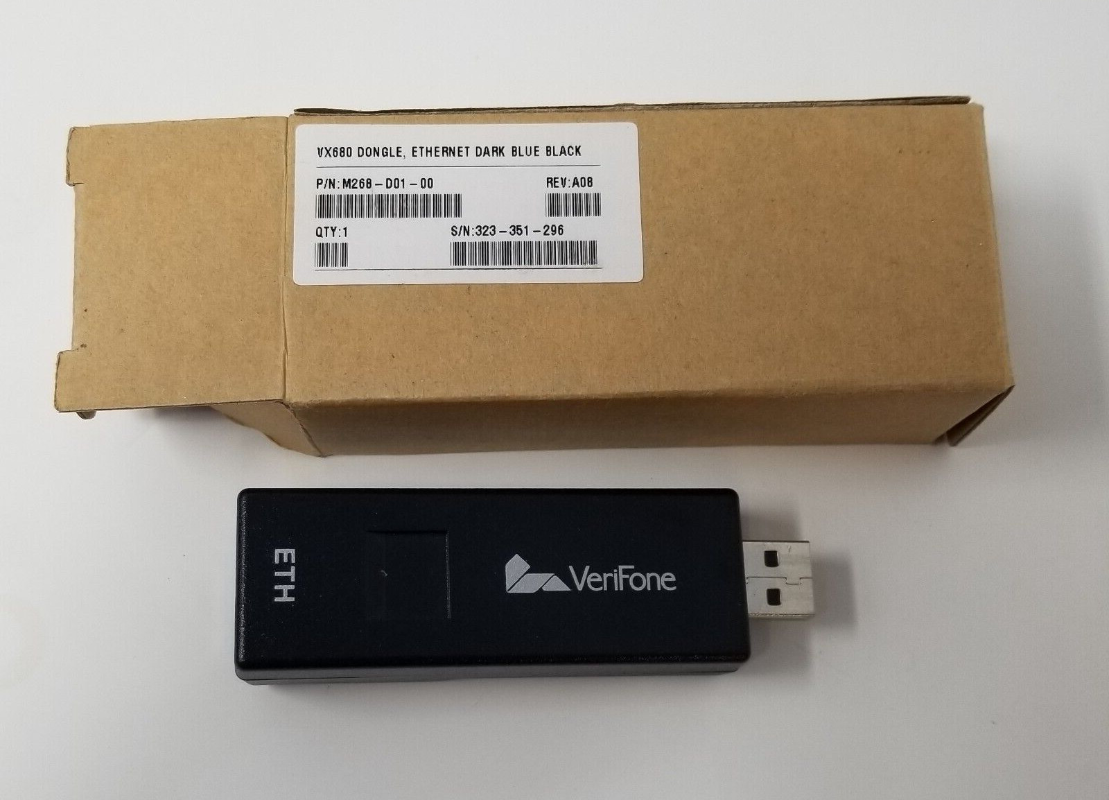 VeriFone VX680 ETHERNET/IP ETH dongle (M268-D01-00)