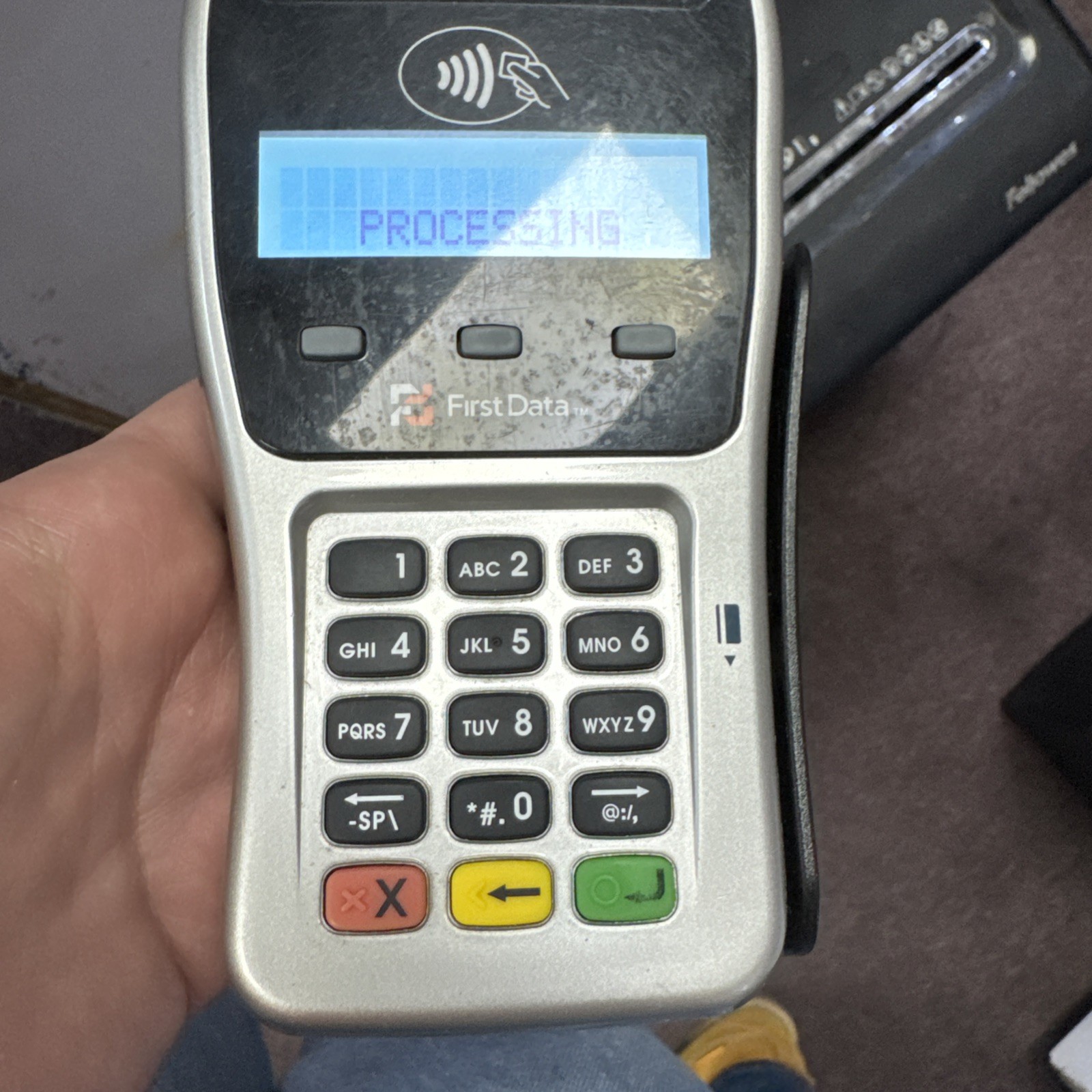 First Data FD35 PIN pad – EMV Ready / ApplePay NFC for FD130 FD130 DUO FD100Ti