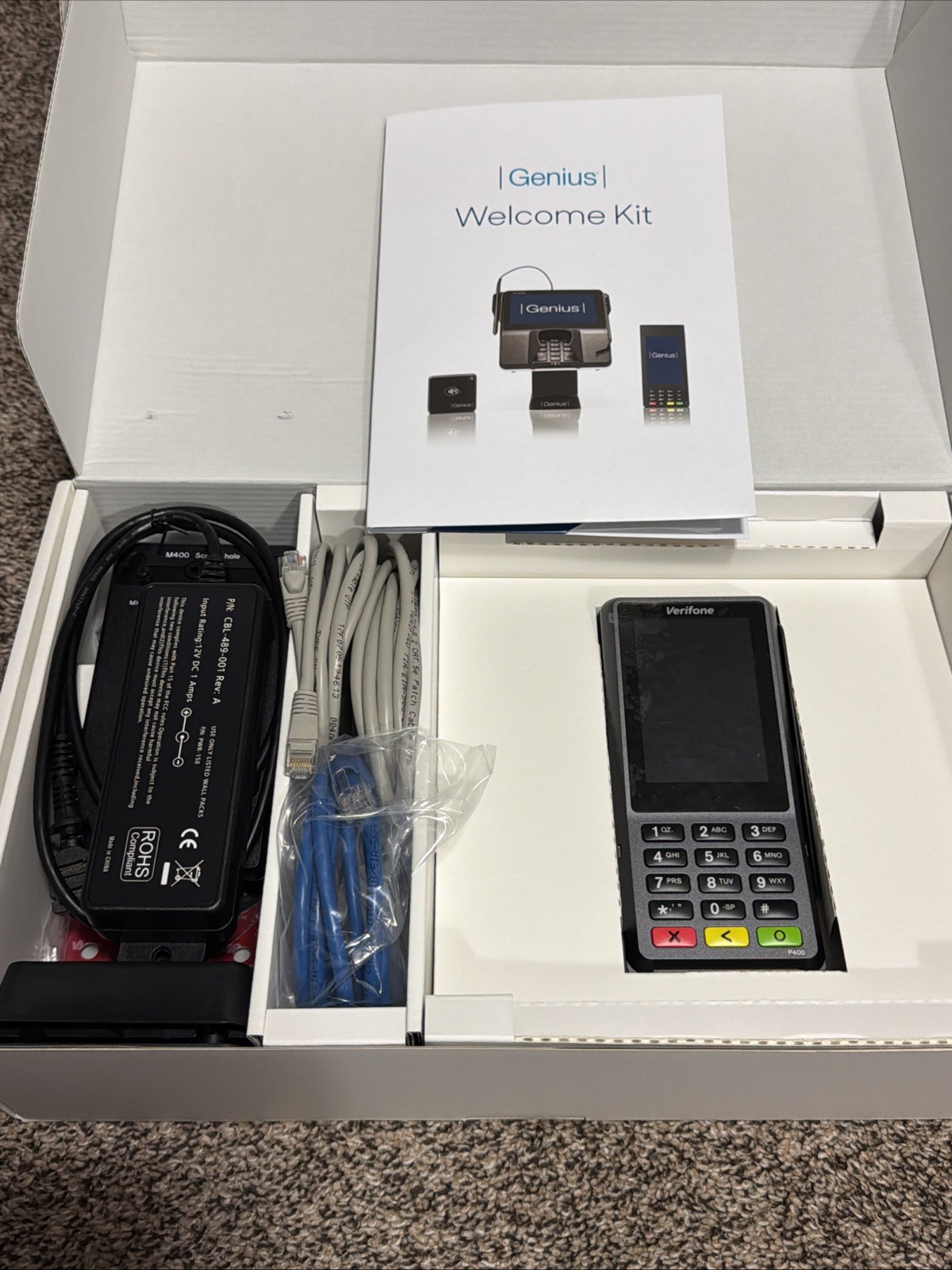 VeriFone P400 Plus Payment Terminal (Pin Pad) PN:M435-003-04-NAA-5