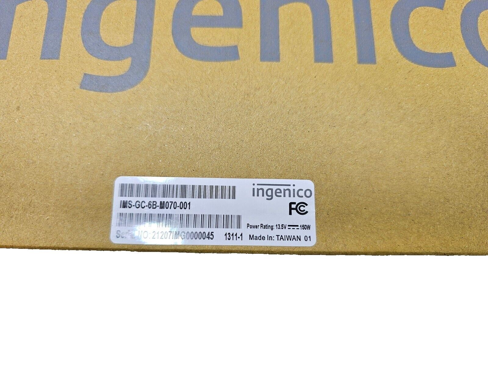 NEW Ingenico Chargers, Multi Charger Base 6 Bay Charging Dock IMS-GC-6B-M070-001