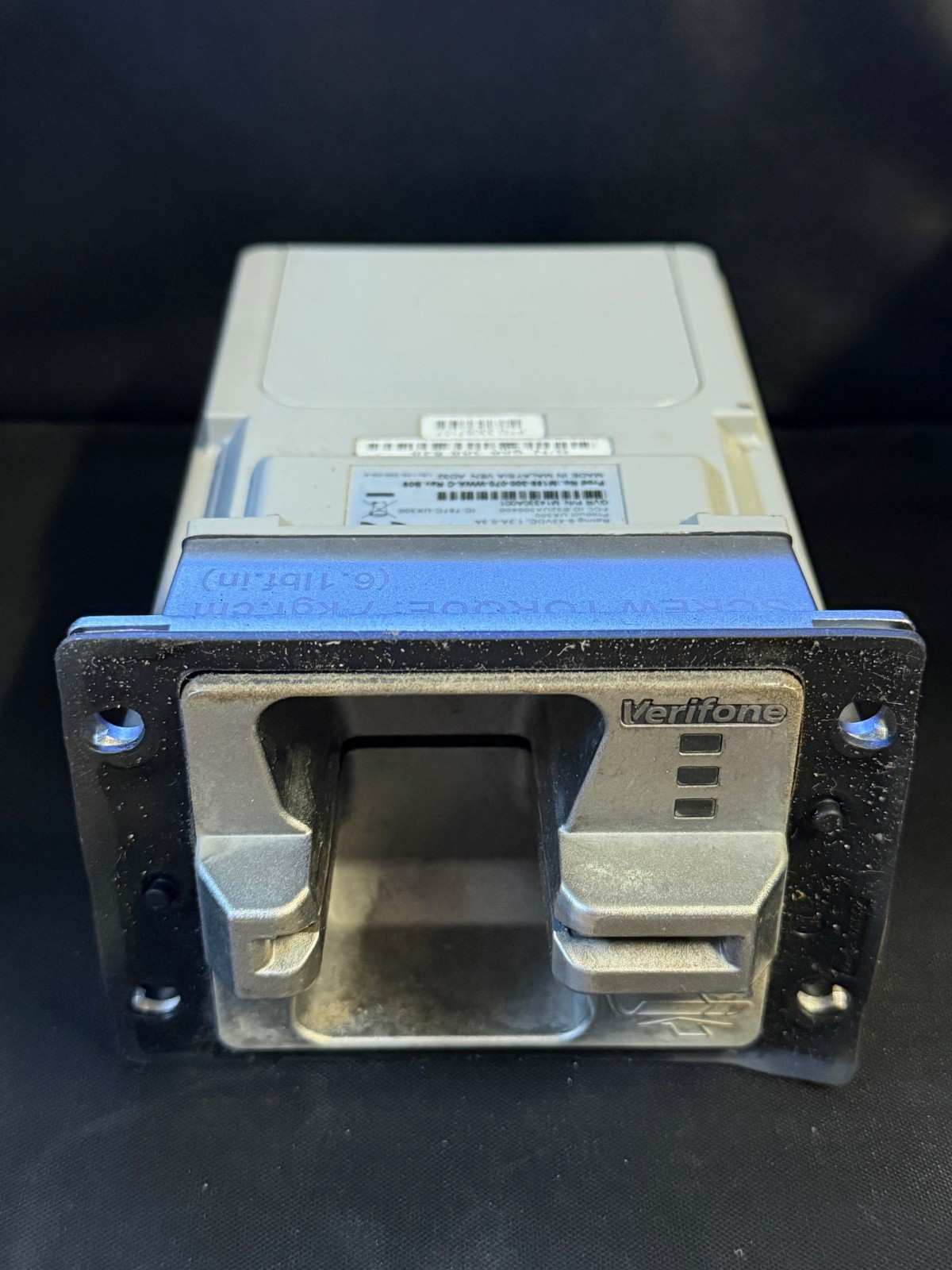 PARTS ONLY Verifone UX300-WPWR Credit Card Reader UNTESTED USED