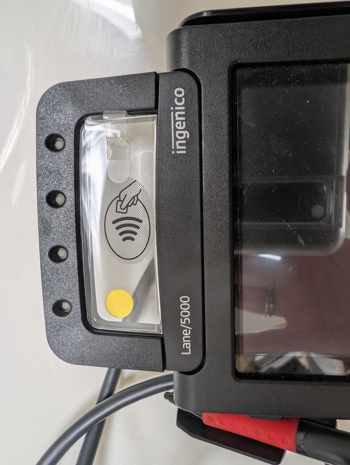 Ingenico Lane 5000 V2 Standard Terminal (PRB30310781R) Used/working, with stylus