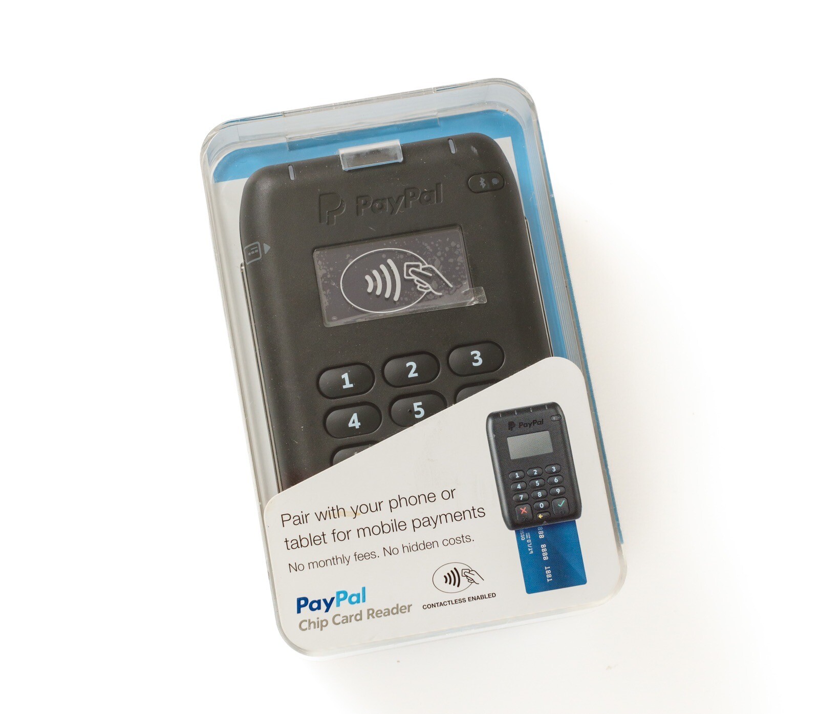 BROKEN Paypal Chip Card Reader Contactless Enabled M010-PROD10-V2 PARTS ONLY
