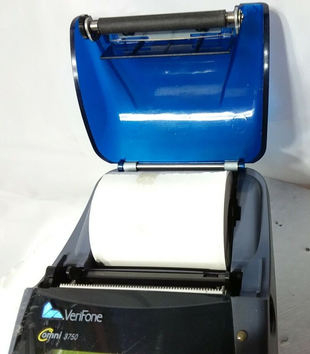 Verifone Omni 3740 POS Credit Card Terminal Payment Processor Countertop Tested