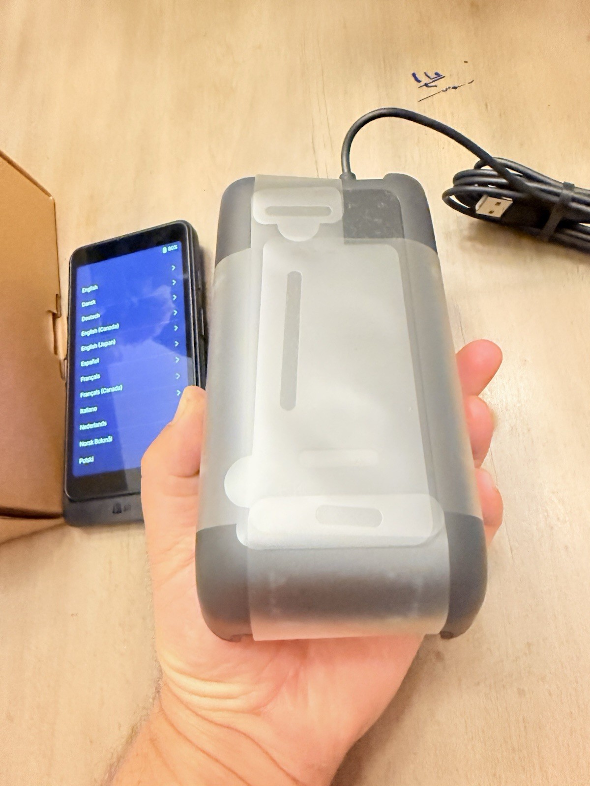 Shopify POS Go Terminal S2001 Handheld Card Reader & NEW S2101A Dock