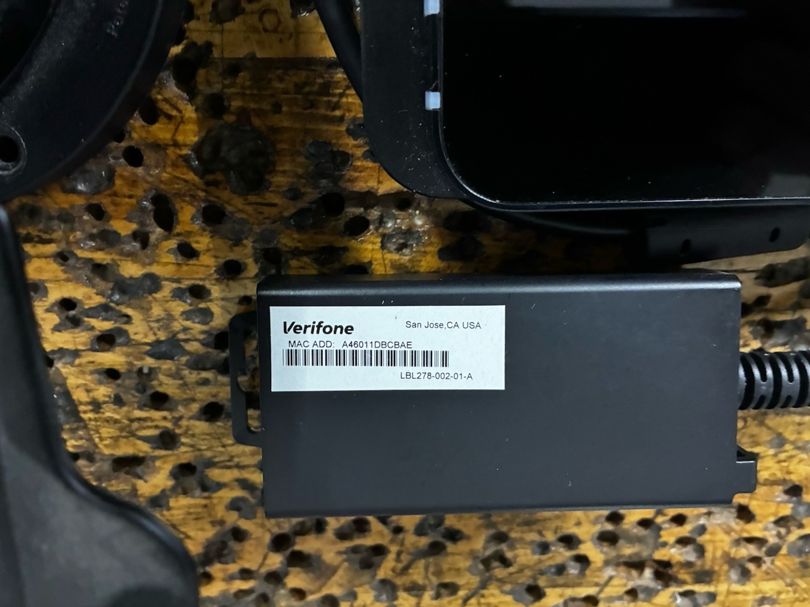 Verifone M440 Credit Card Pinpad W/ Pedestal