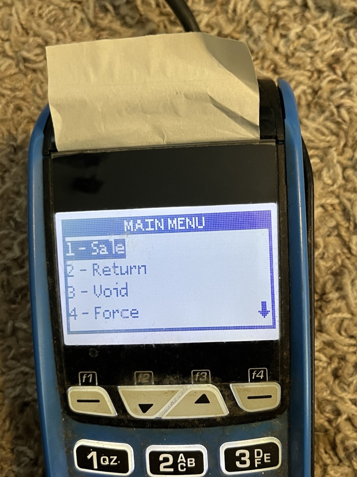 Ingenico ICT220 Credit Card Terminal with Wired Connectivity & Power Supply