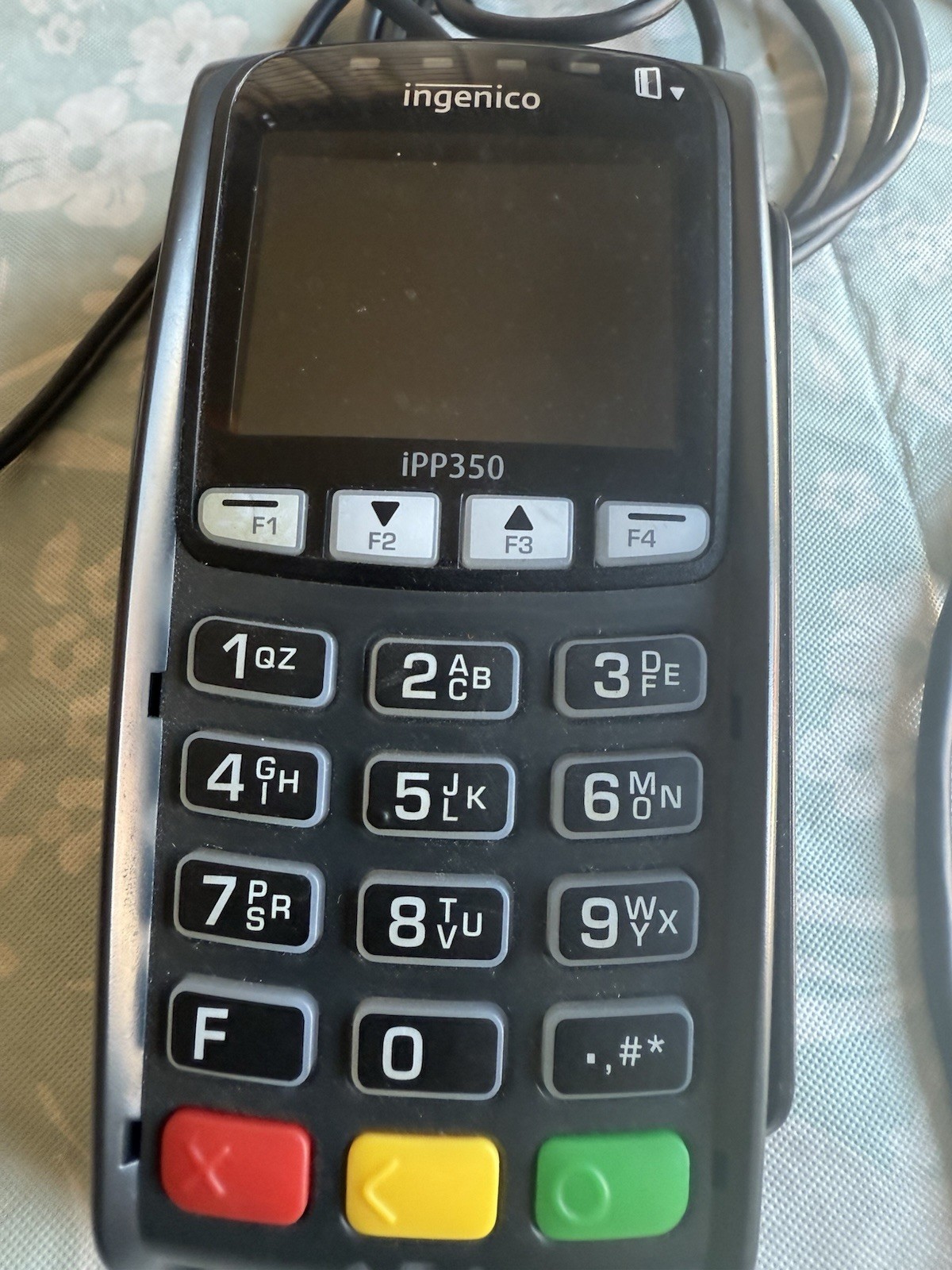 Ingenico iPP350 Credit Debit Card Reader With Power Cord Used