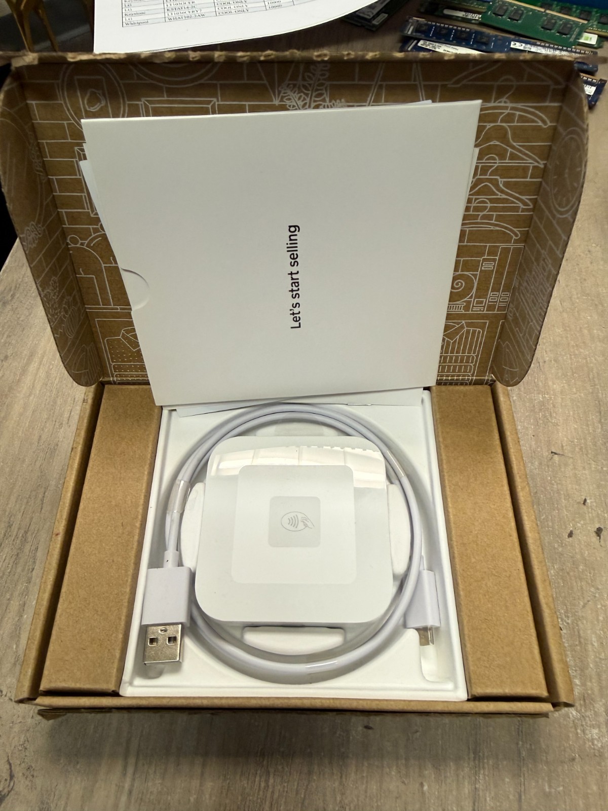 Square Contactless & Chip Reader SPC1-01 1st Gen POS Card Reader NFC Tap Pay
