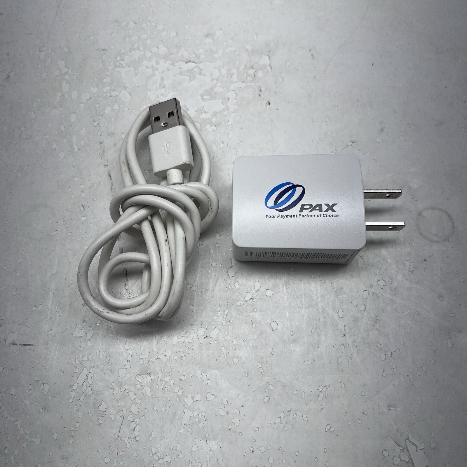 Black/White PAX GLH50D2000HW 5V Adapter With USB C Cable 2000 Micro Amps C2