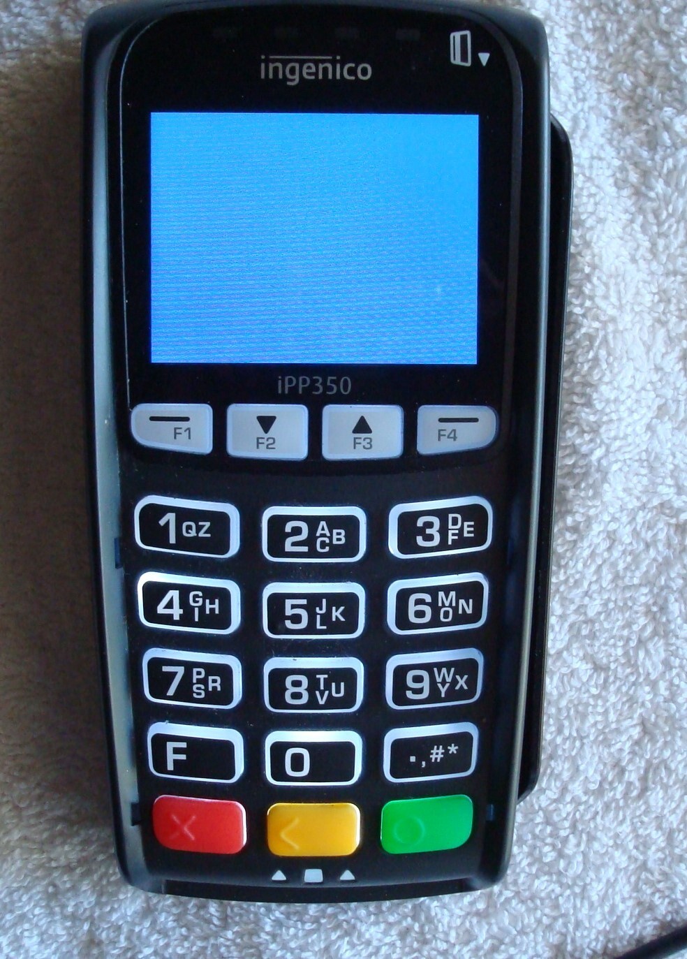 ingenico IPP350 Compact USB PoS Retail Magstripe+Chip Card Terminal+AC Adapter