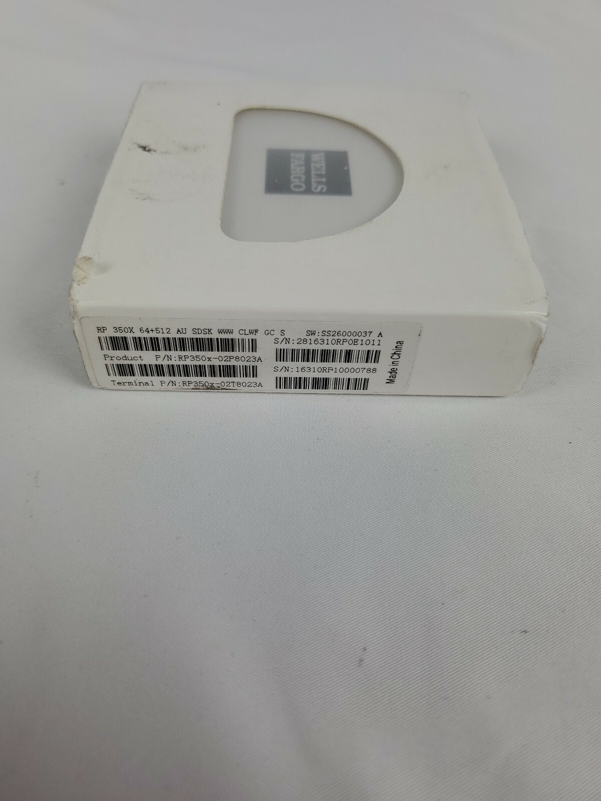 Clover RP 350x, Wells Fargo