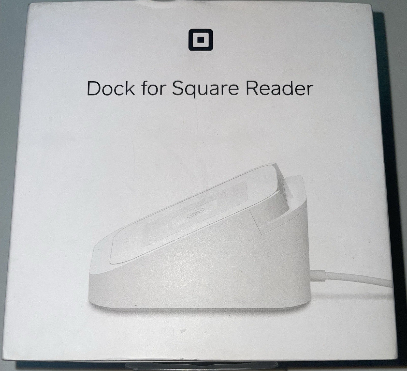Square A-SKU-0120 Dock for Contactless Credit Card Reader DOCK & USB CORD IN BOX