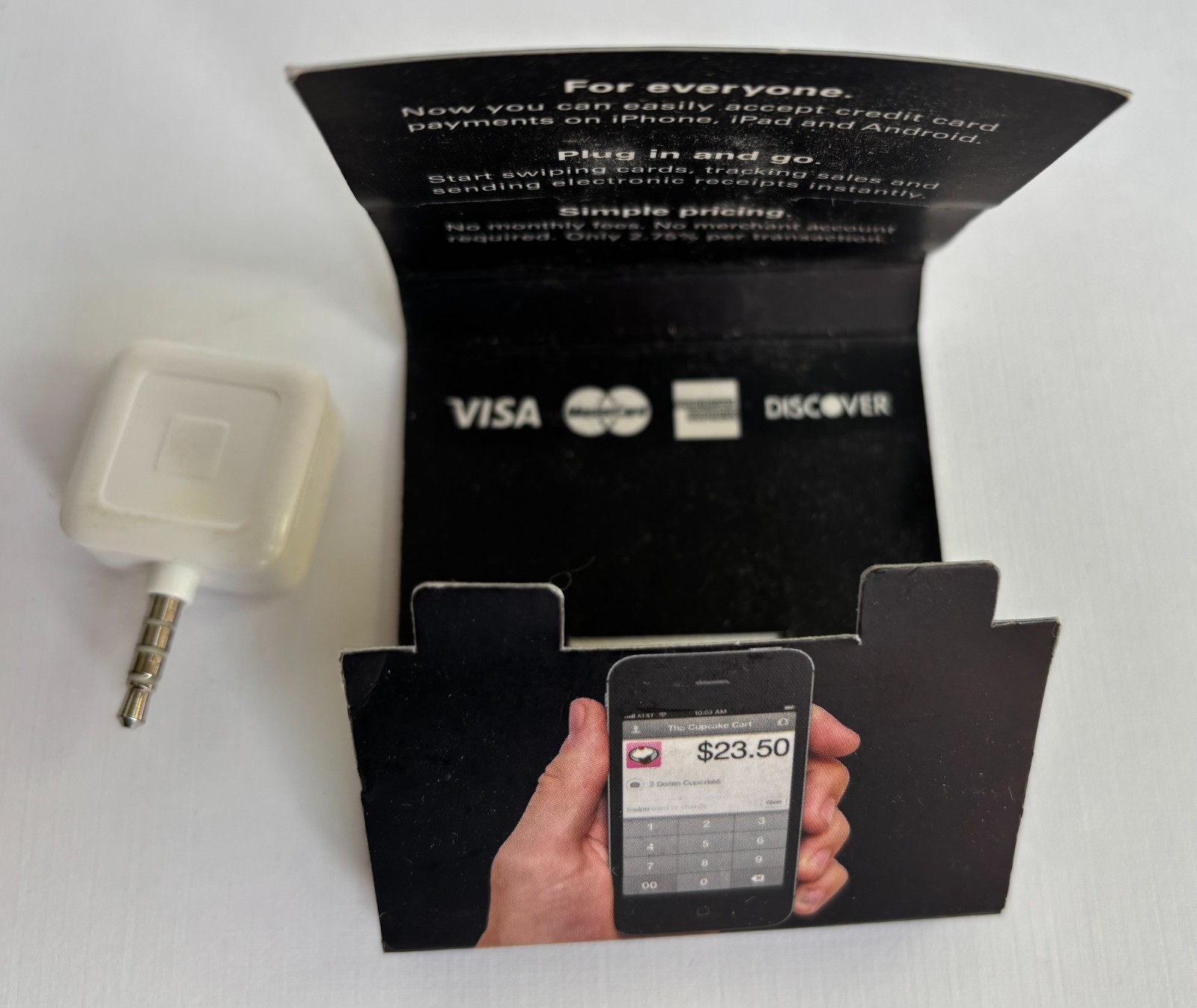 SQUARE Reader For magstripe Mobile Credit Card Readers HEADPHONE jack