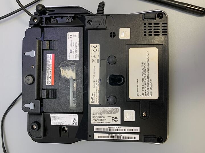 Verifone Model: MX 915 P/N:M177-409-01-R