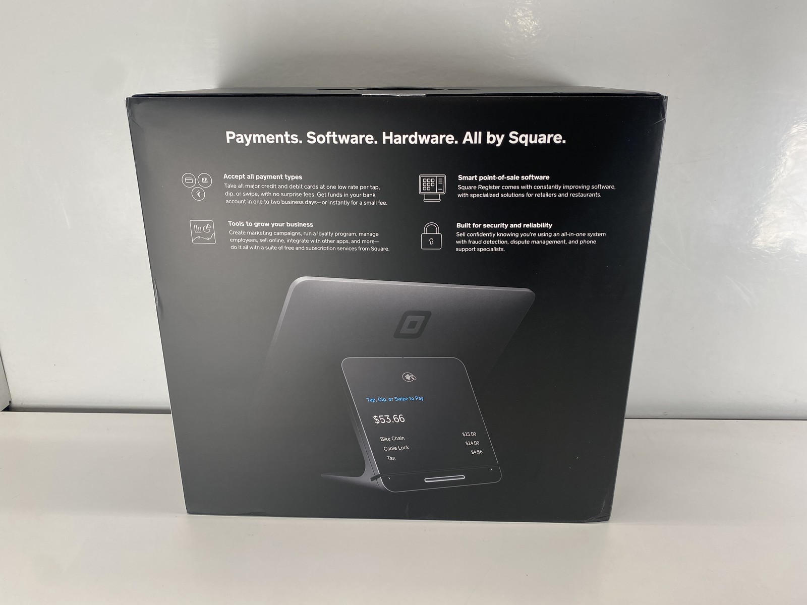 Square Register A-SKU-0665-A1 POS System – Black