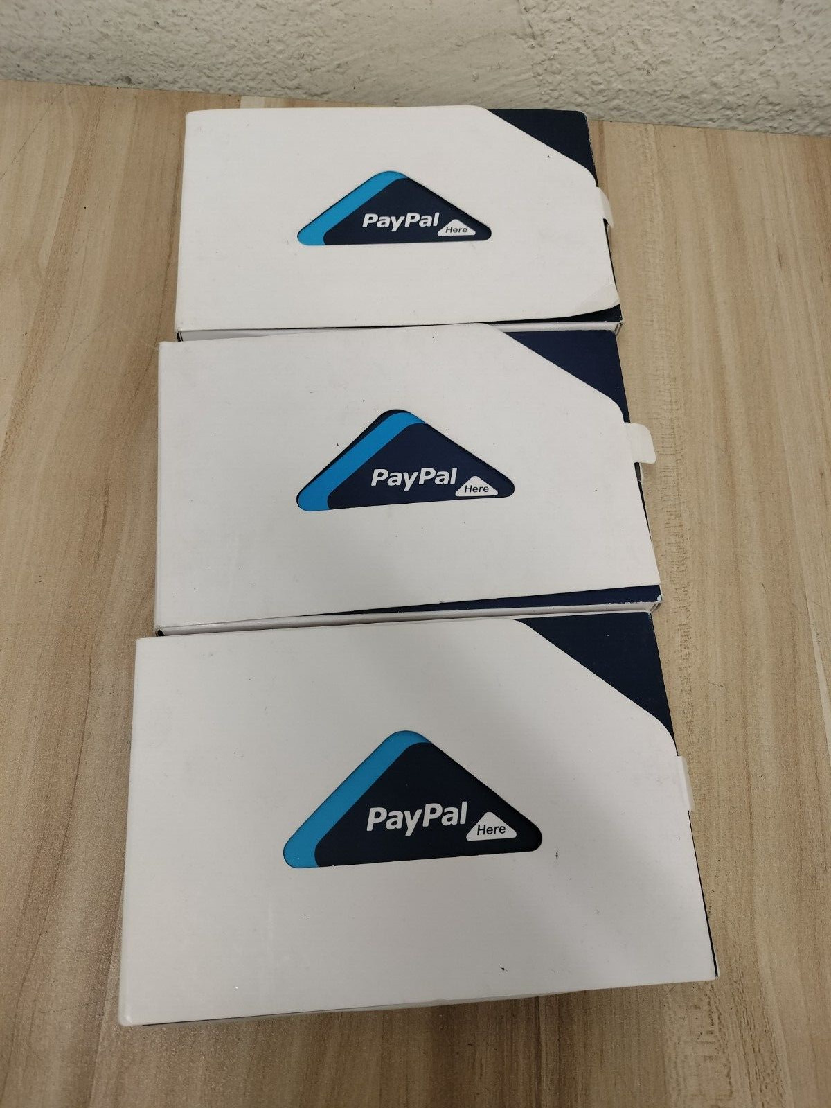 (LOT OF 3) PayPal Here Mobile Card Reader Magnetic Strip Scanner 3.5mm Jack