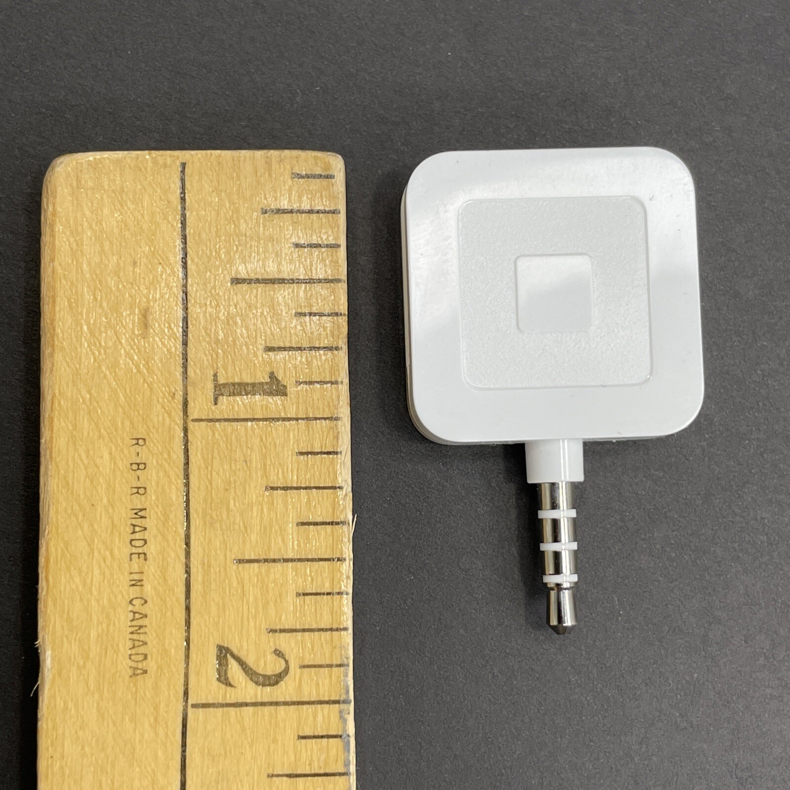 Square Plug-In Credit Debit Card Reader – White for Apple iPhone and iPad