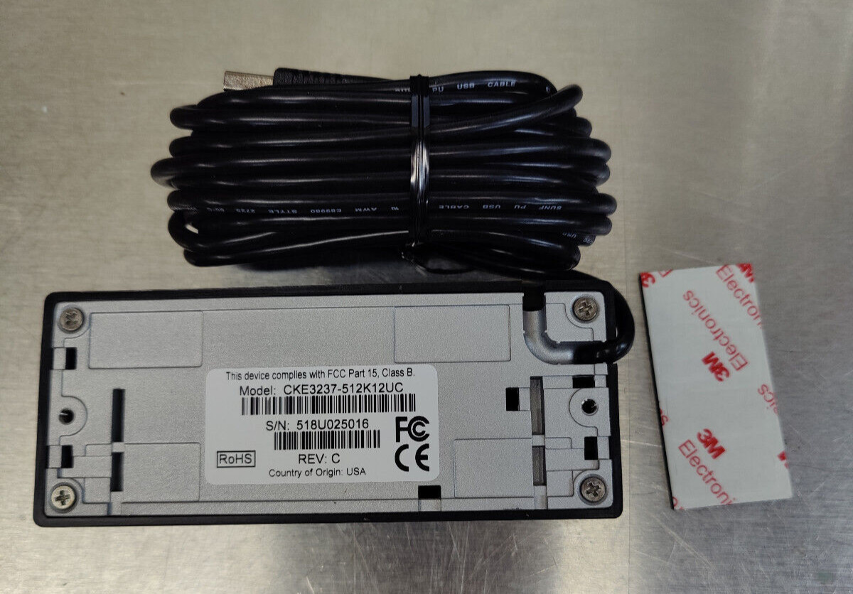 IDTech Omni Combined Bar Code and Magnetic Stripe Reader CKE3237-512K12UC