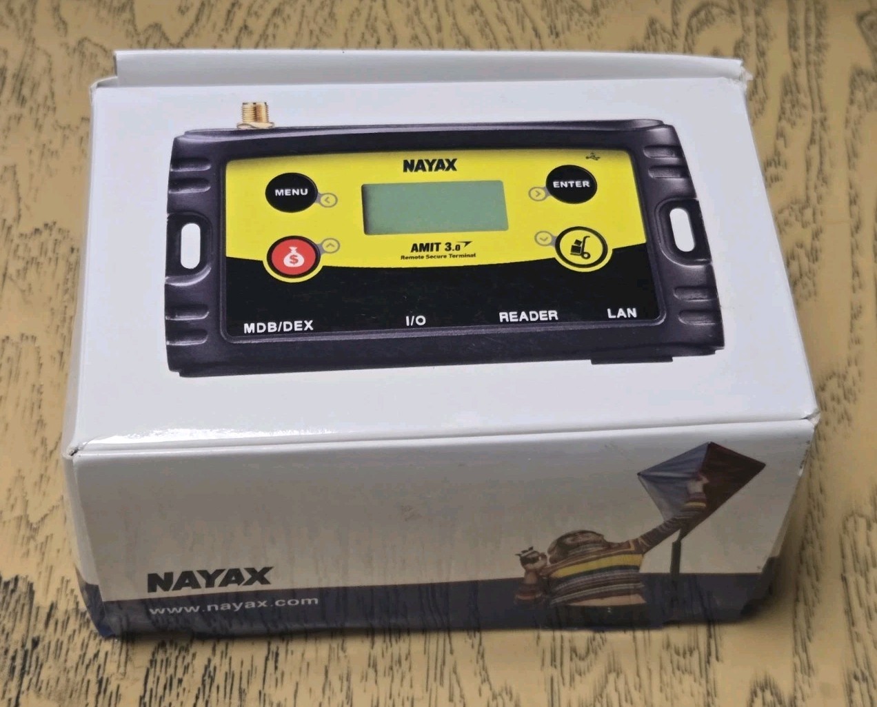 NAYAX AMIT 3.0 VENDING MACHINE MONITORING TELEMETRY REMOTE SECURE TERMINAL AS IS