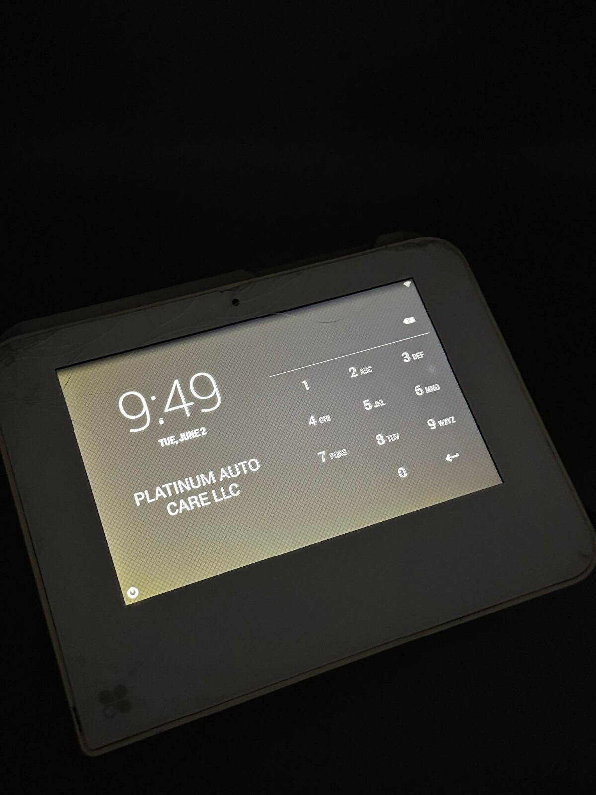 Clover POS System (WORKS – CRACKED SCREEN)