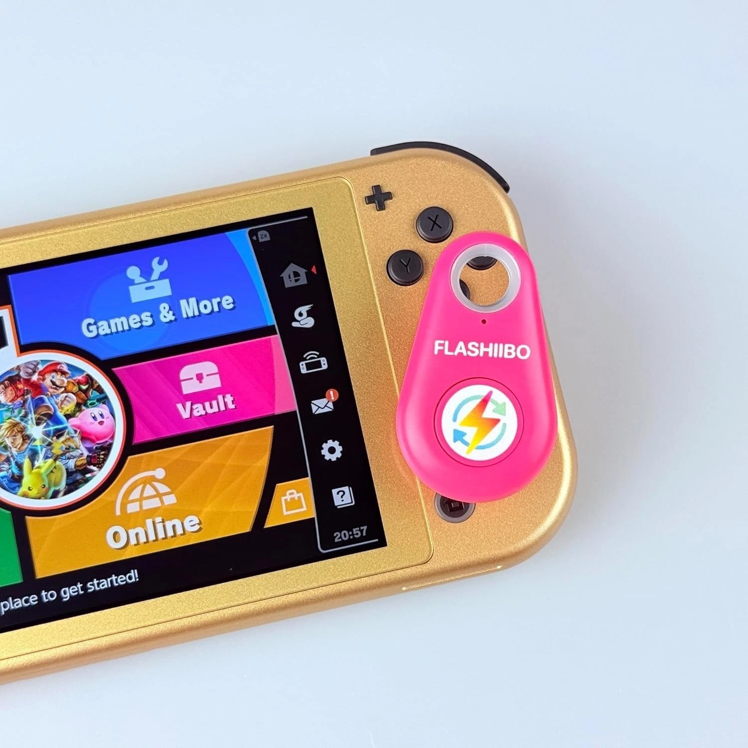 Compact Handheld Pink NFC Emulator Fob: Elevate Your Nintendo Experience