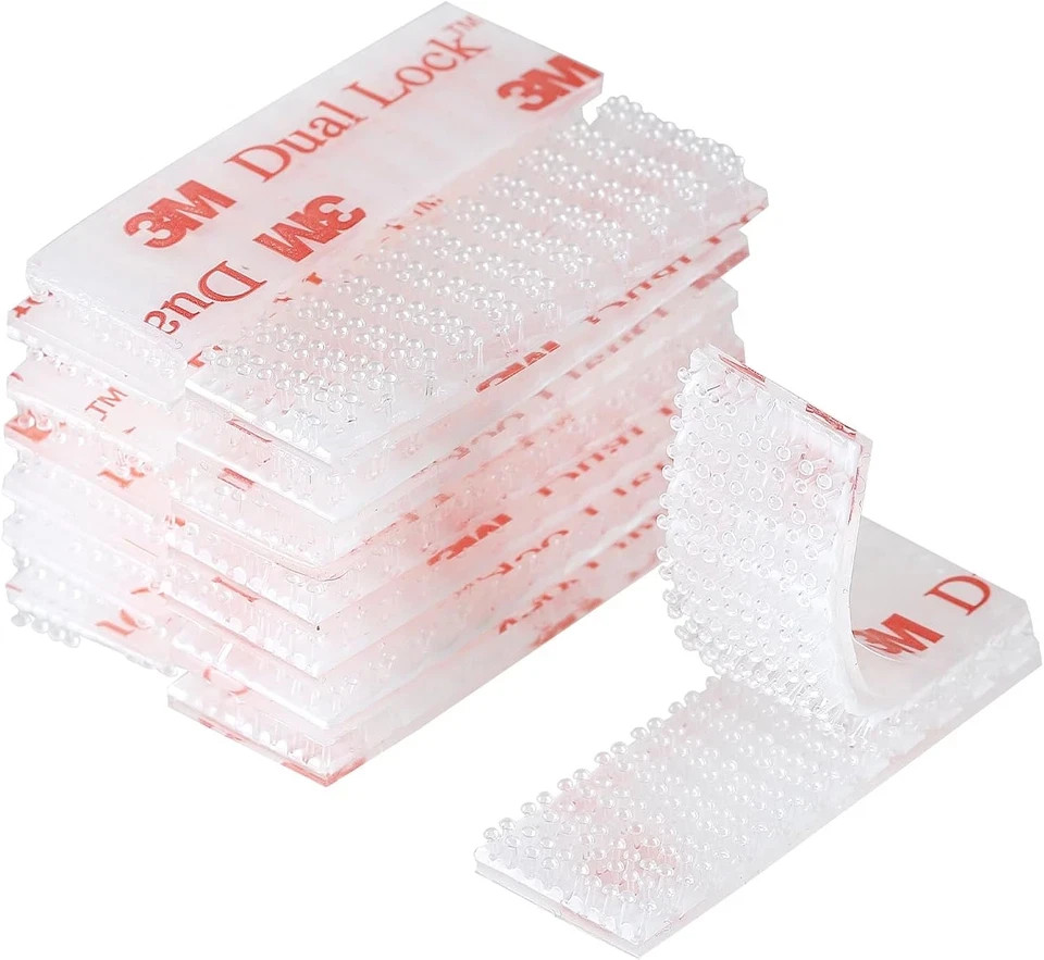 EZ Pass/Ipass/Izoom Toll Tag Fastlane Mounting Kit – 16 Pcs (8 Sets) Reclosable