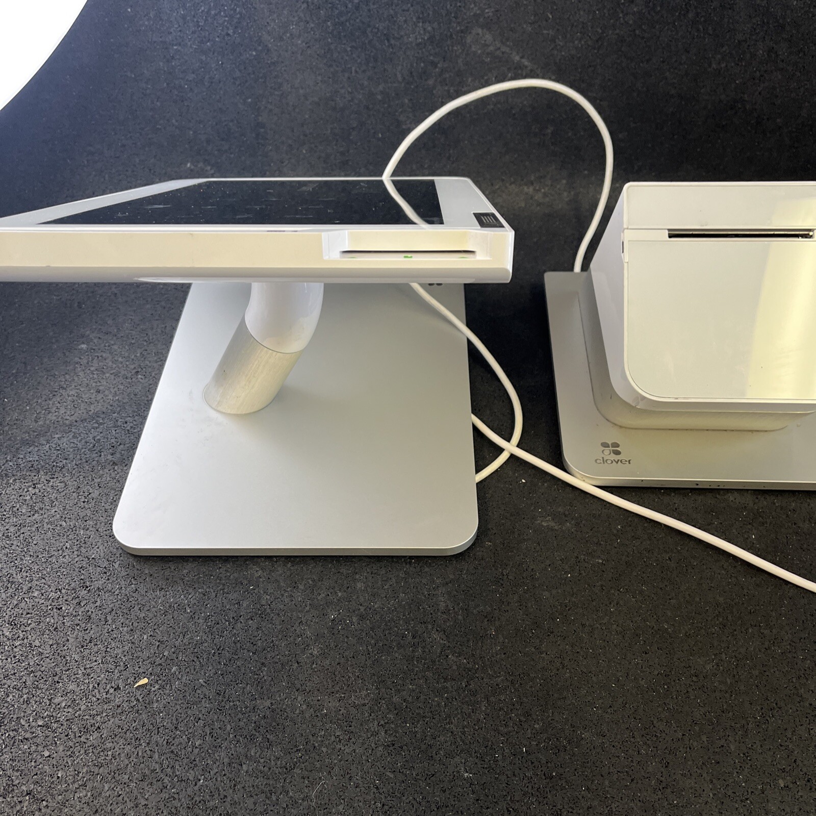 Clover Station C500 POS Point of Sale System W/Printer P501 & Cords –