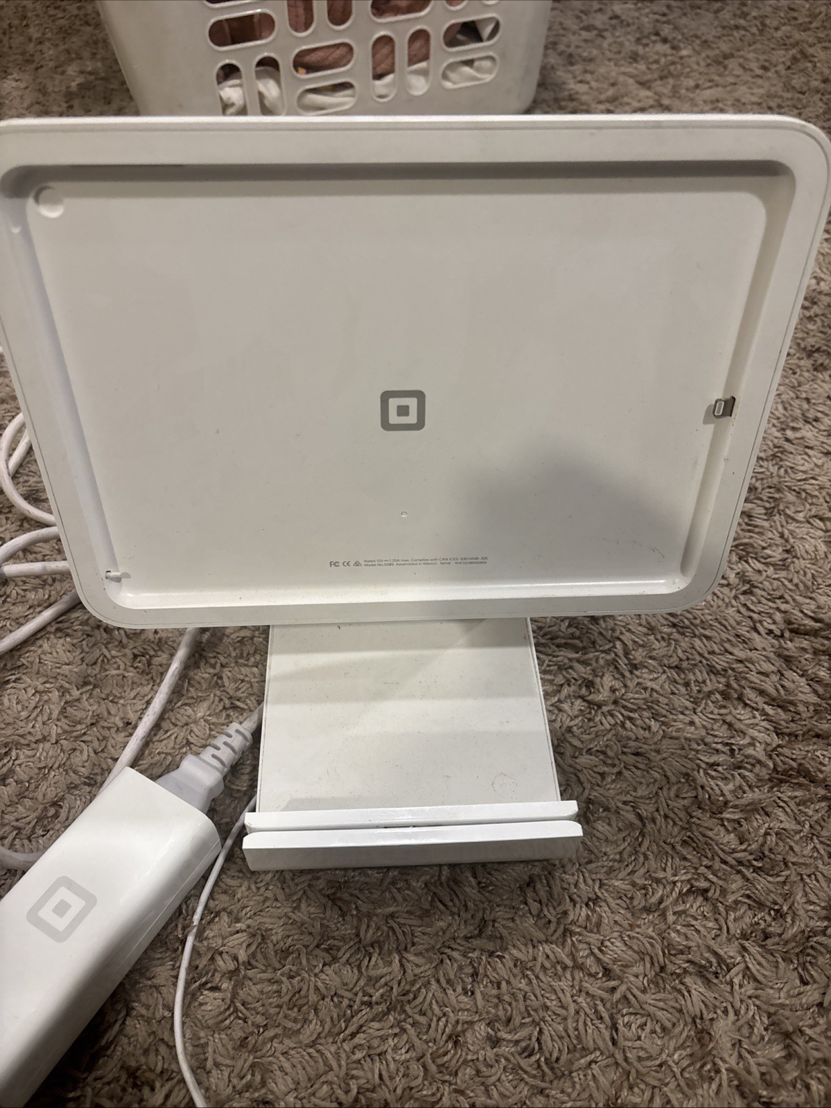 Square Stand for POS System – Model: S089 (1st Gen) With Accessories
