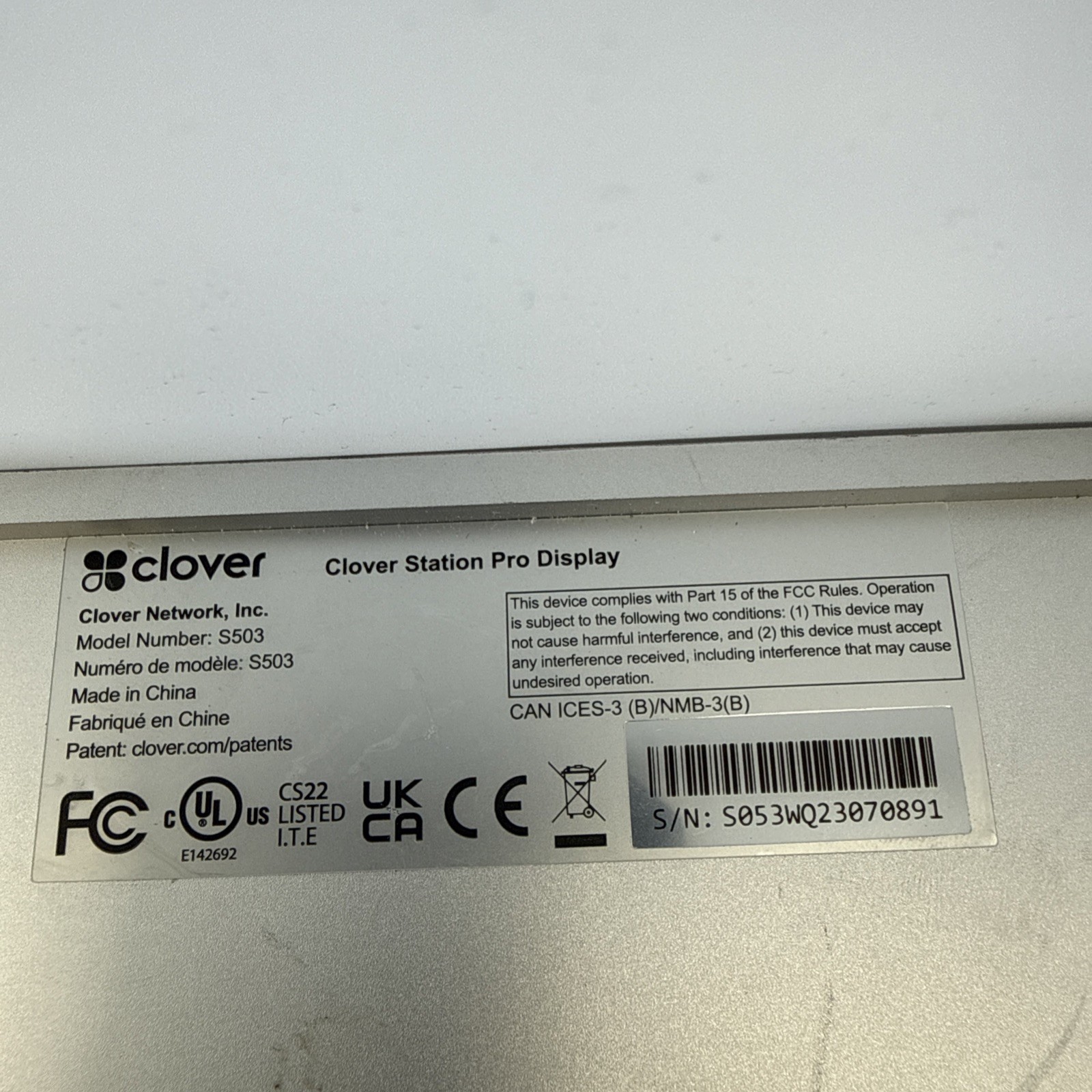 Clover Station Pro Display S503 Terminal C503 Printer P500 & Two Clover Mini