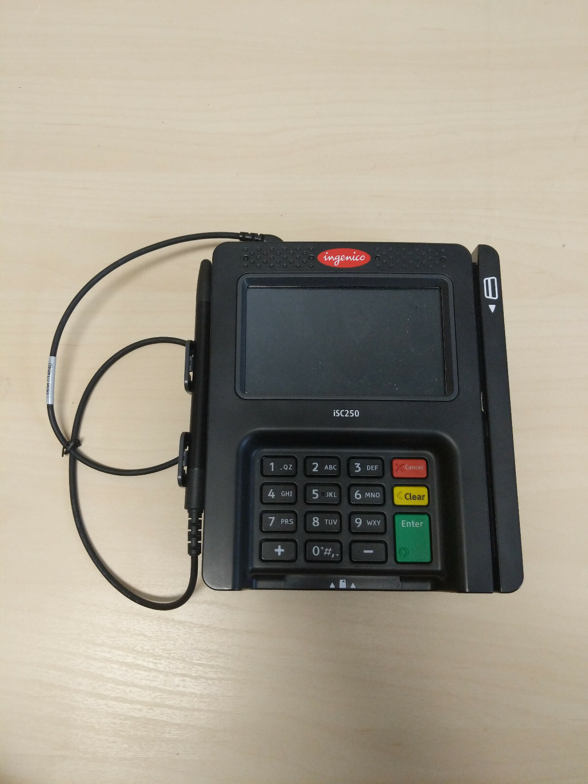 Ingenico POS iSC 250 -OPT Payment Smart Terminal Credit Card Chip Reader