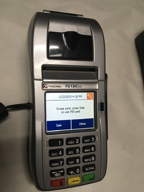 FirstData FD 130 Duo Credit Card Reader 001846064