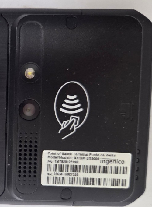 Excellent (Refurb?) Ingenico AXIUM EX8000 Mobile POS + Case, Aloha NCR ONLY