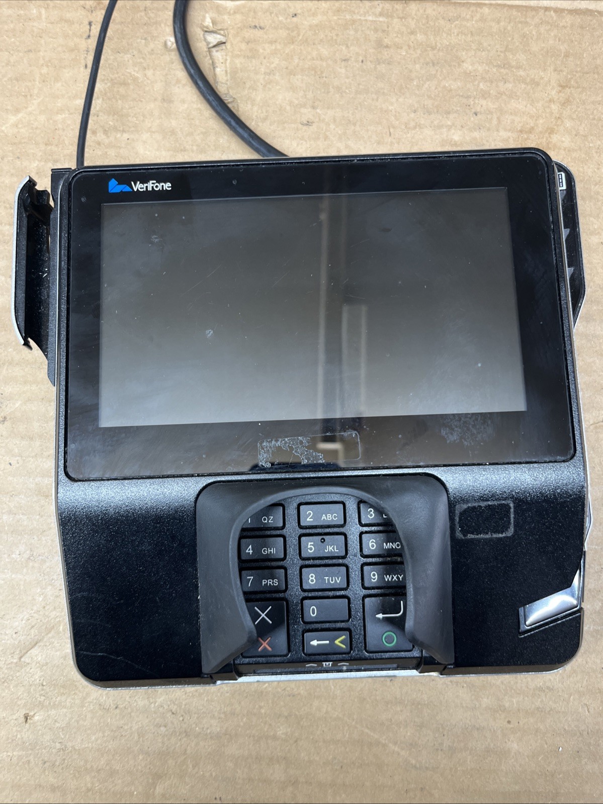 Lot of 2 Verifone MX925 Genius Payment Terminals w/ pen untested parts only