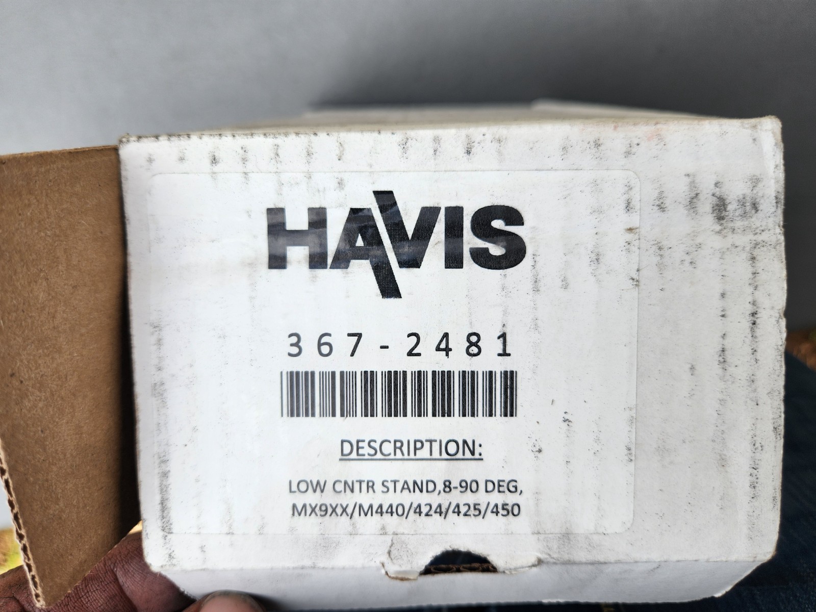 Havis 367-2481 Low Contour Stand, 8-90 Deg, MX9XX/M440/424/425/450