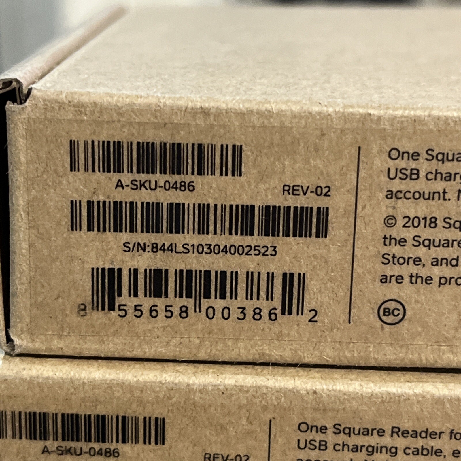X5 SQUARE READER A-SKU-0486 CREDIT CARD AND CHIP READER