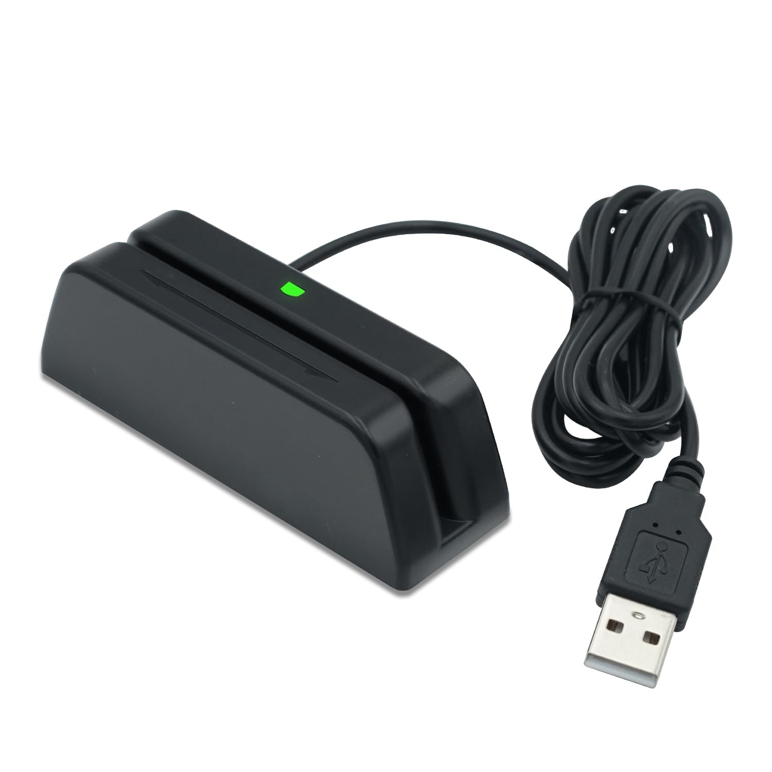 MSR123 Magstripe Reader, 3-Track Swipe Card Reader for Credit Card, , Loyalty…