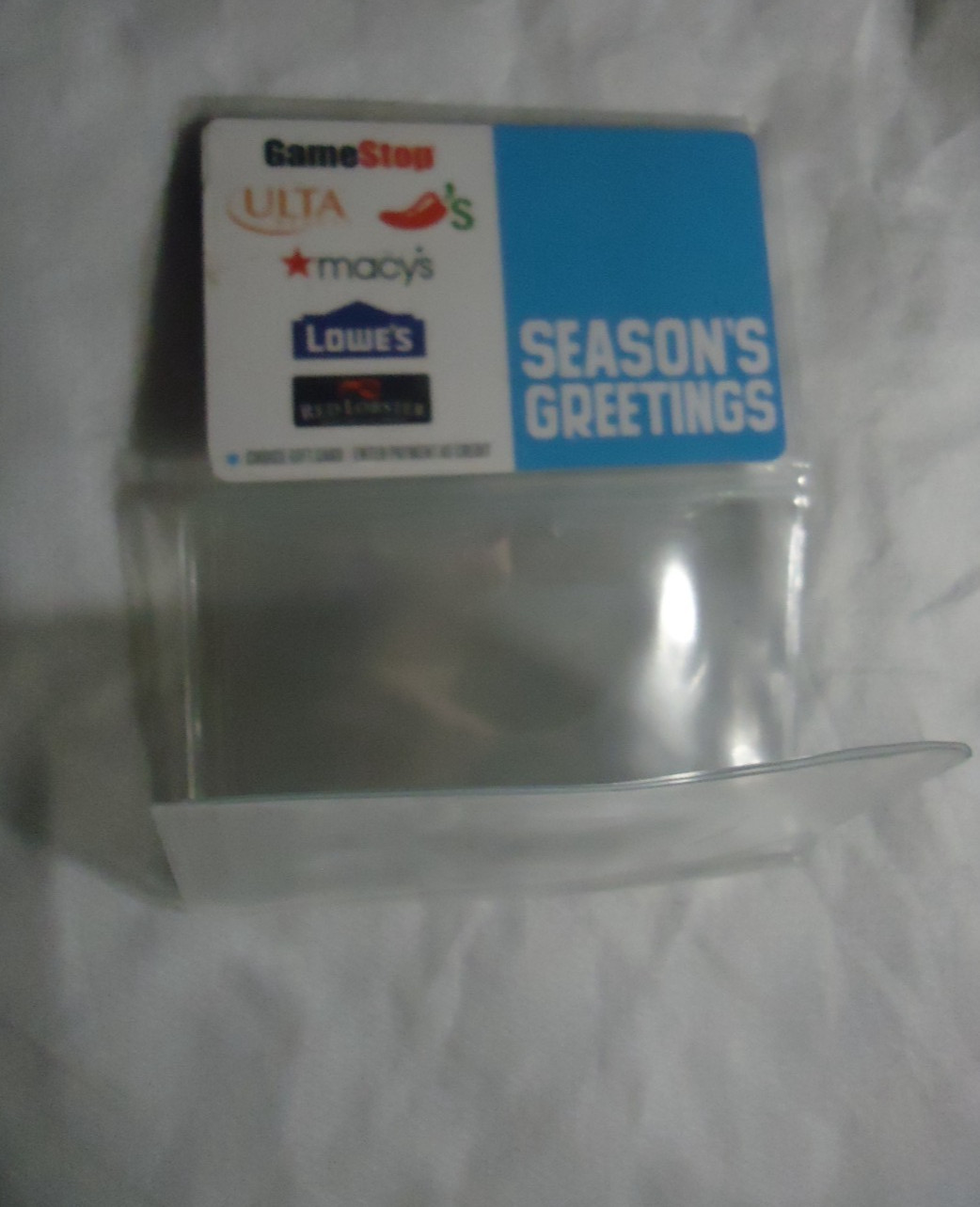 10-Plastic Wallet Insert Credit Card Holder Transparent Slots, -#1