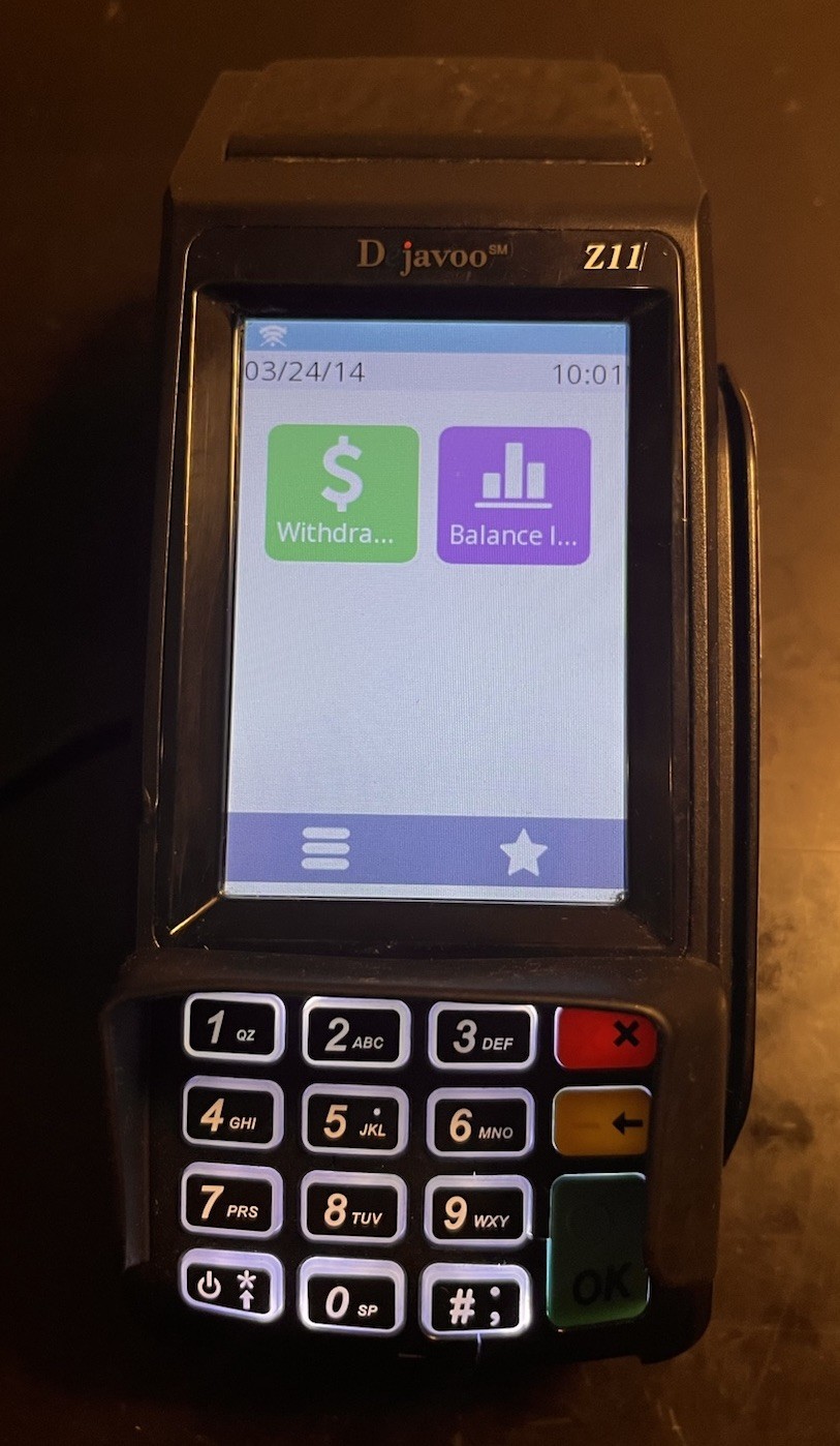 Dejavoo Z11 WiFi Touch Screen Credit Card Machine Terminal Locked VEGA3000