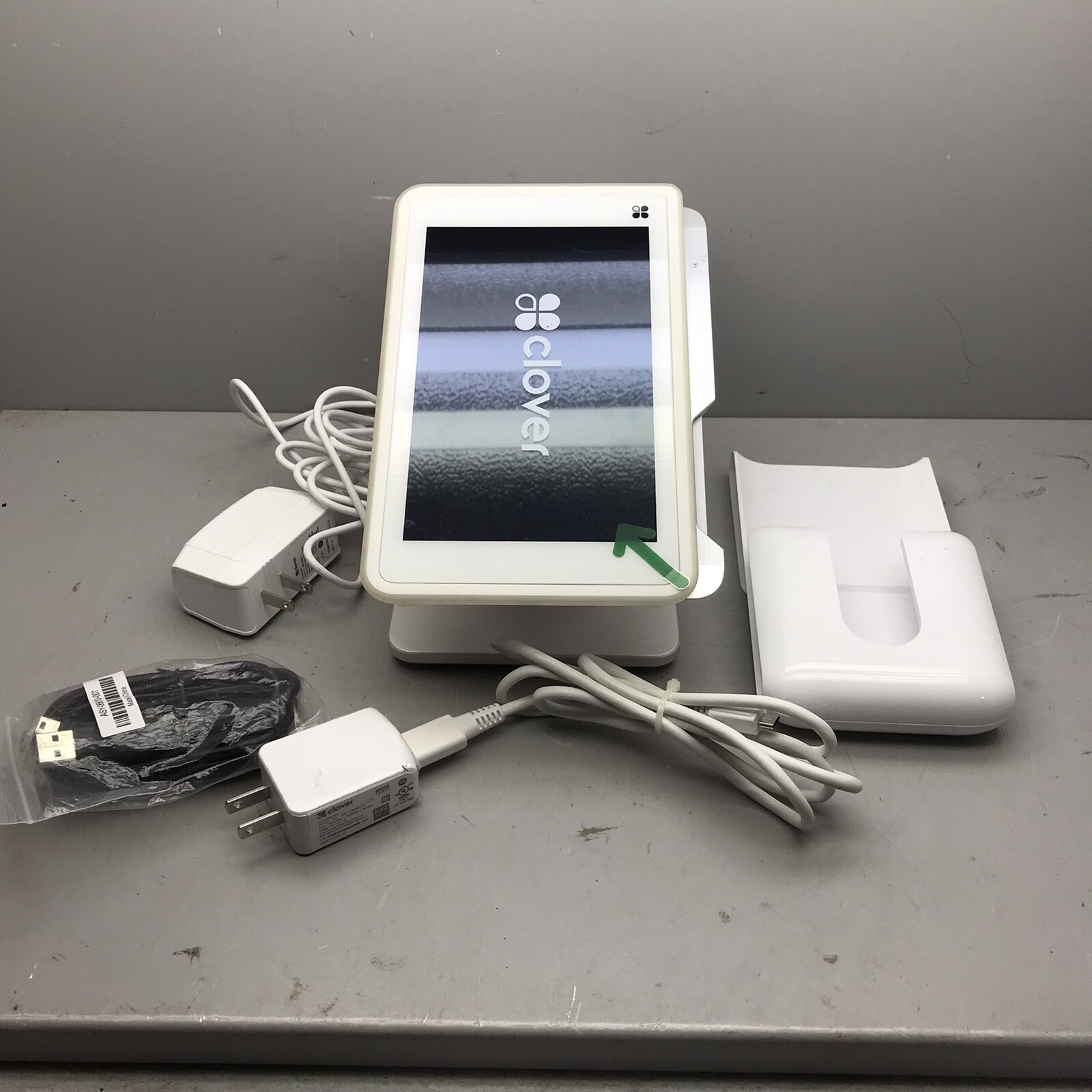 Clover C201 Mobile Portable POS Device Touchscreen w/Card Reader & Barcode SCNR