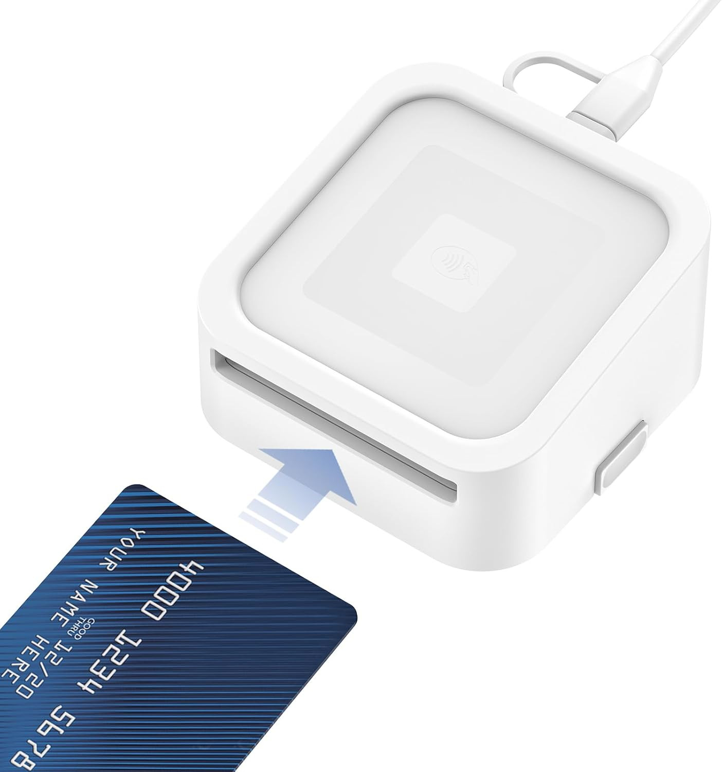 Credit Card Dock for Square Reader 1St and 2Nd,Beautiful and Compact Case for Sq