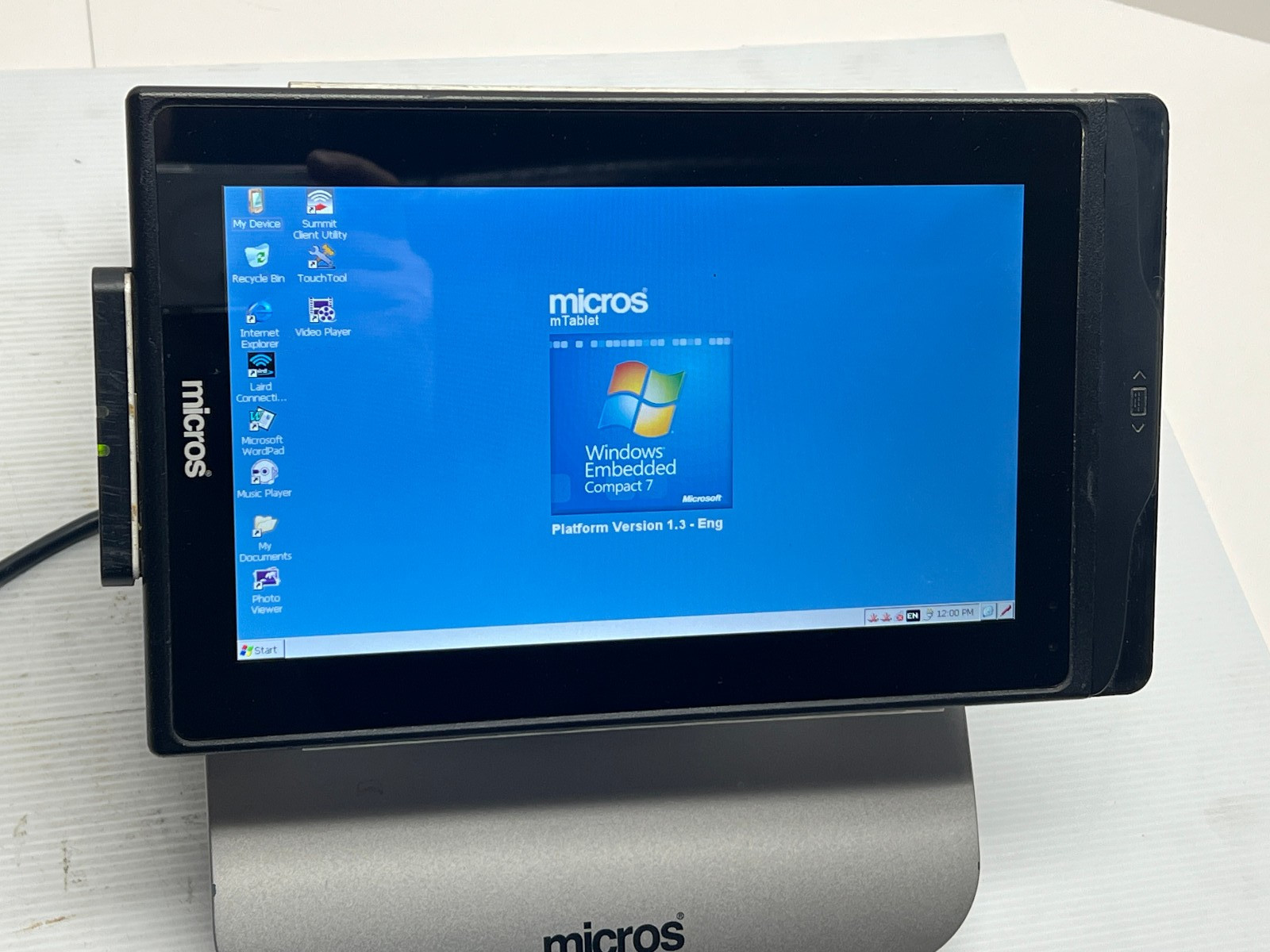Micros Oracle 400374-020 Stand w/ LCD Rear Display Series 2 Mstation pos machine