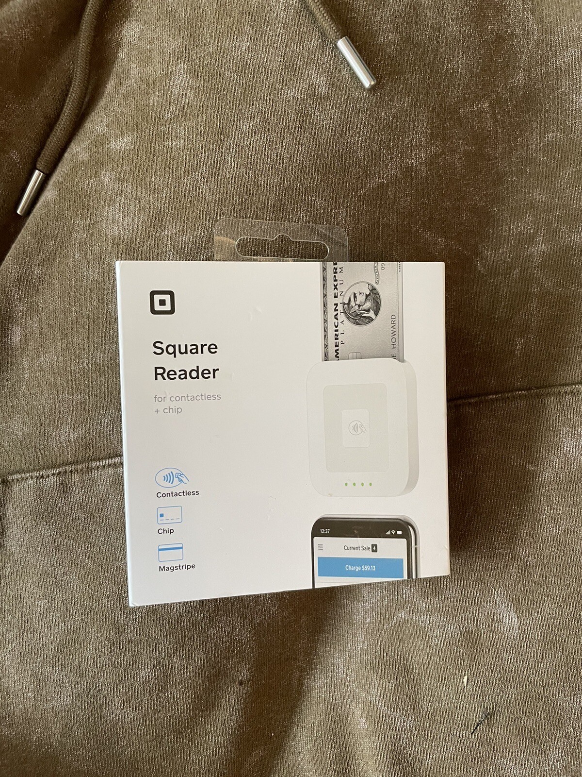 Square Reader For Contactless & Chip A-SKU-0485 (New In Box – Factory Sealed)