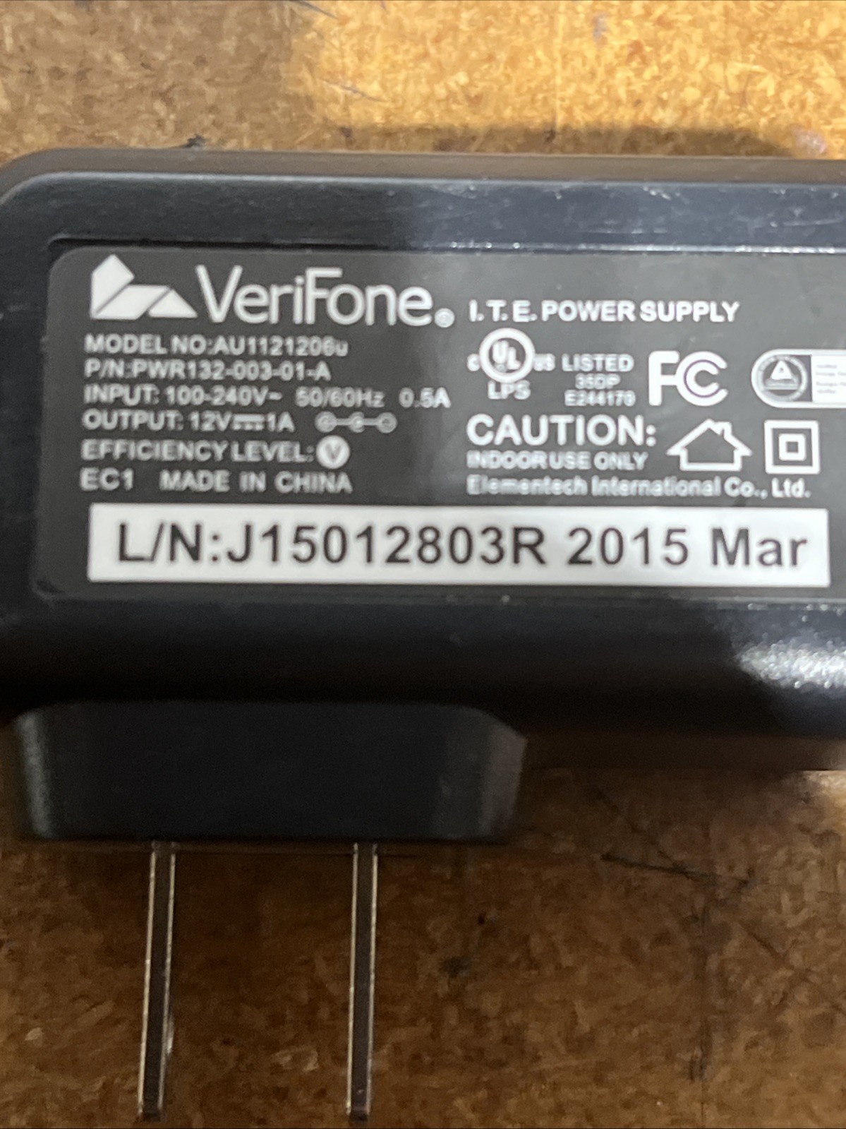 Lot of 10 NEW 12V Power Supply for Verifone MX925 MX915 MX9xx PWR132-003-01-A