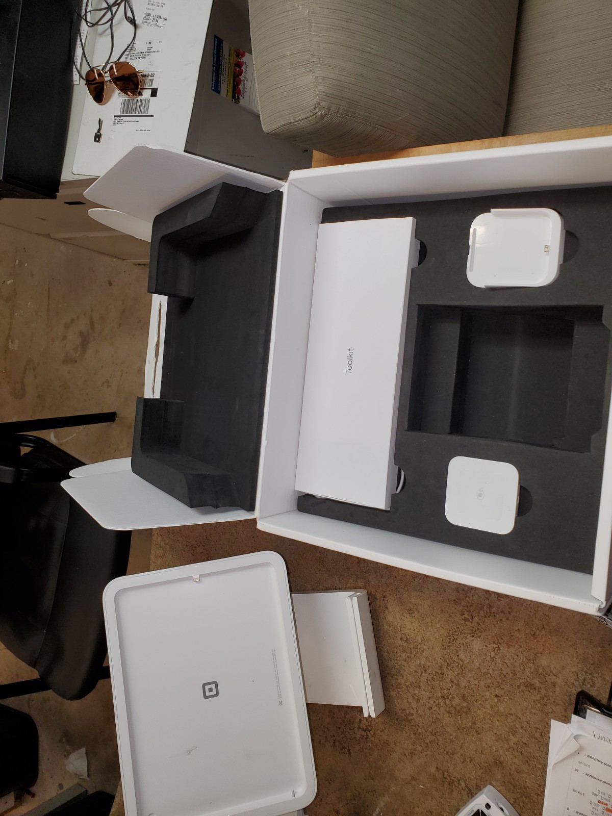 Square Stand S2 iPad POS Credit Card Terminal Kit, Wired w/ Mounts & Cables
