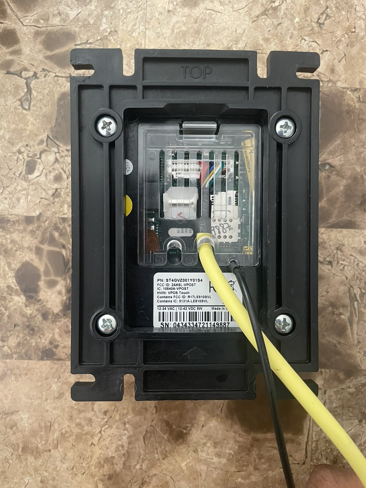 Nayax VPOS Touch Cashless Credit Card Reader For Vending Machines (for Parts)