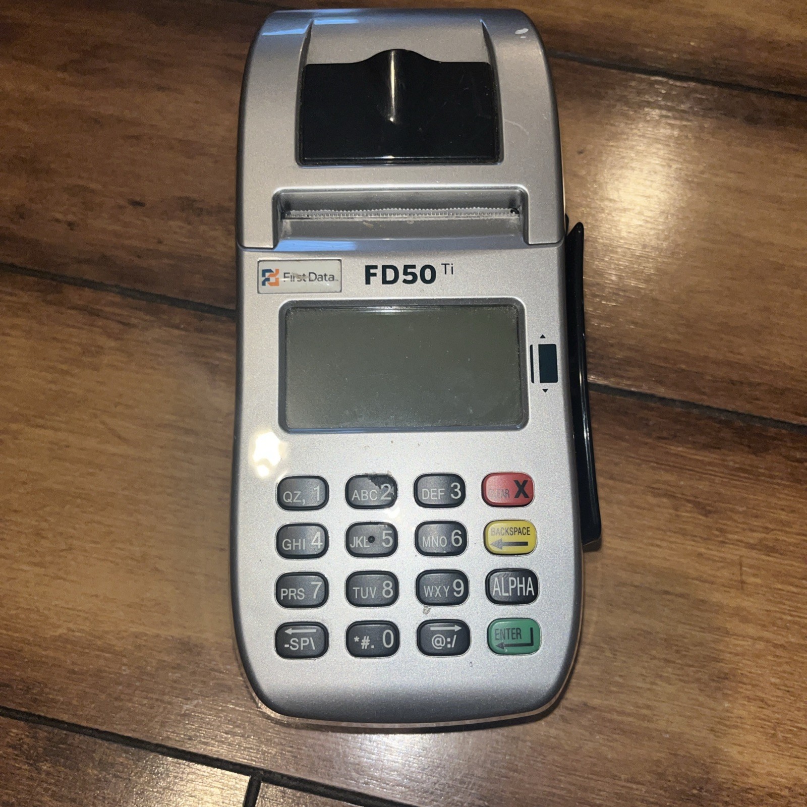 FirstData FD50 Ti Credit Card Payment Terminal Only | No Cords | Untested