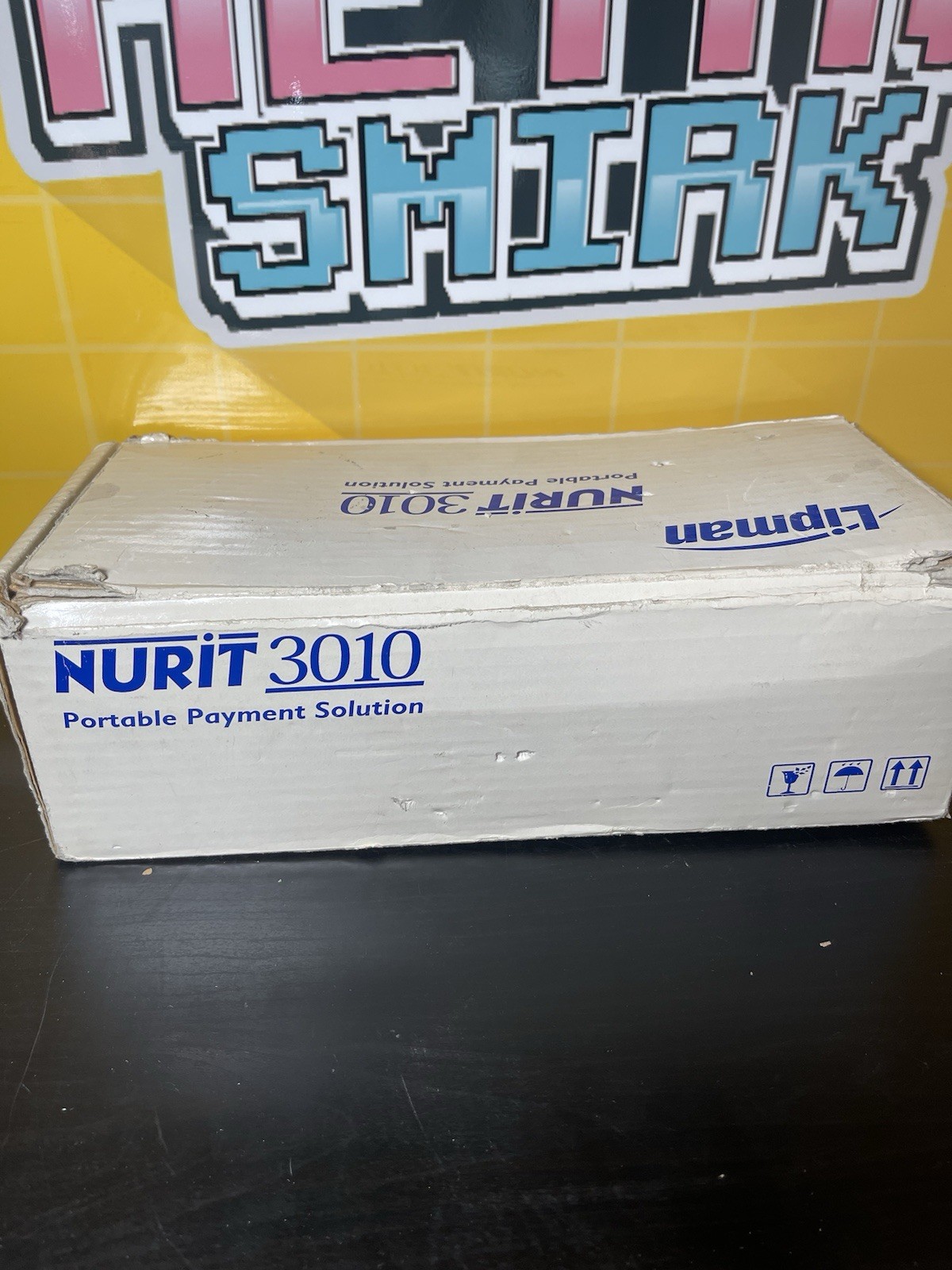 Lipman NURIT 3010 Wireless Portable Credit Card Terminal Machine Tested